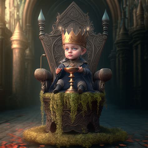 Baby King Rmidjourney