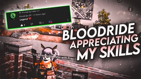 Bloodrideop Appreciate Me🌹pubg Lite Montageoneplus 9r98t7t76t