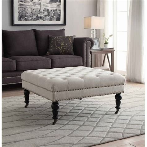 Bowery Hill Square Ottoman In Natural 1 Kroger