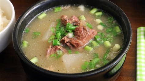 Korean Beef Bone Marrow Soup Recipe | Dandk Organizer