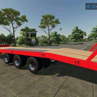 AJ Deere T680 Talbert Trailer V1 0 0 0 FS25 FS22 Mod