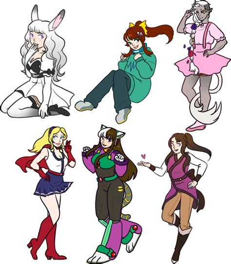 Colored Sketch Dump By Jeanpolnareff On Deviantart