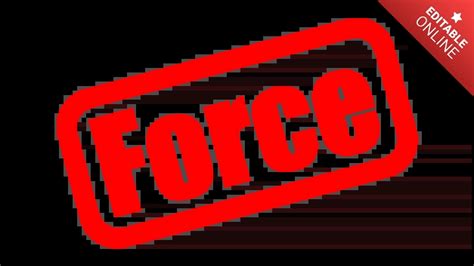 force text effect generator