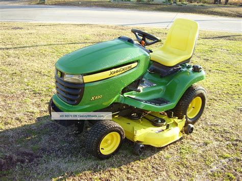 John Deere X320 Riding Mower Hydrostatic Drive