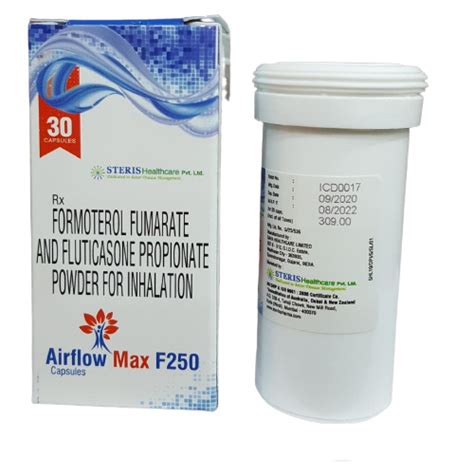 Formoterol Fumarate 6 Mcg Fluticasone Propionate 250 Mcg 💊 Generic Seva