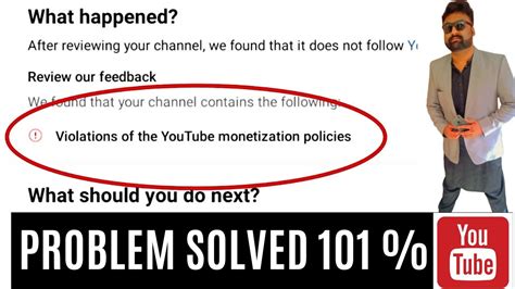 Violations Of The Youtube Monetization Policies How To Appeal Youtube