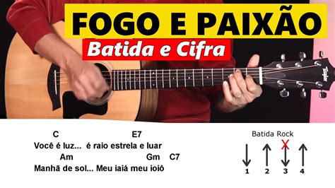 Como tocar FOGO E PAIXÃO BATIDA E CIFRA Wando Prof Sidimar