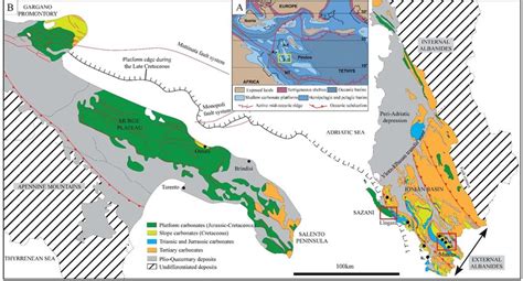 A Paleogeographic Map Of The Western Central Tethys During The