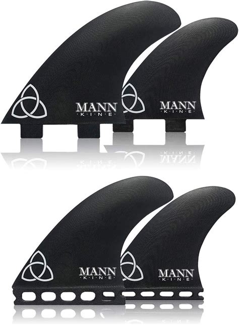 Amazon Naked Viking Surf Mannkine Quad Large Surfboard Fins Apex