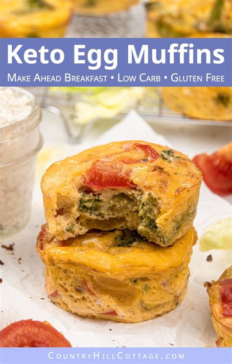 Easy Egg Muffins Healthylow Carb Breakfast Muffin Recipe