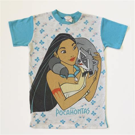Vintage Pocahontas T Shirt Fits Xsmall Measurements Depop