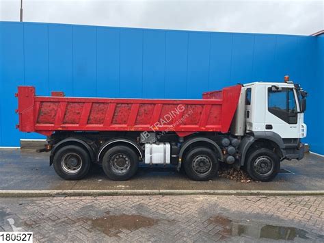 Camion Iveco Ribaltabile Trilaterale Trakker 410 8x4 Manual Steel