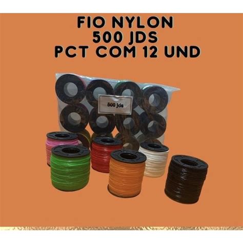 Linha De Nylon Pacote Unidades De Jds Shopee Brasil