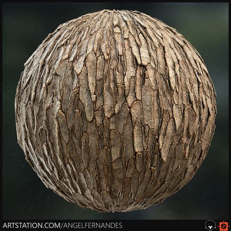 Artstation Tree Bark Material Substance Designer Resources