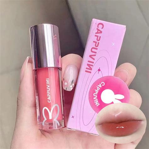 Cappuvini ลิปกลอส เนื้อฝุ่น ให้ความชุ่มชื้น | Shopee Thailand