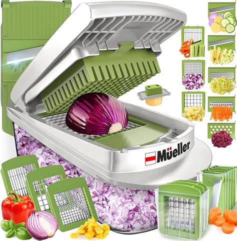 Mueller Pro Series In Blade Vegetable Chopper Onion Mincer