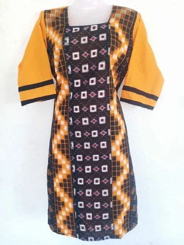 Sambalpuri Kurti Chest At Rs Tail Cut Kurti High Low Kurti