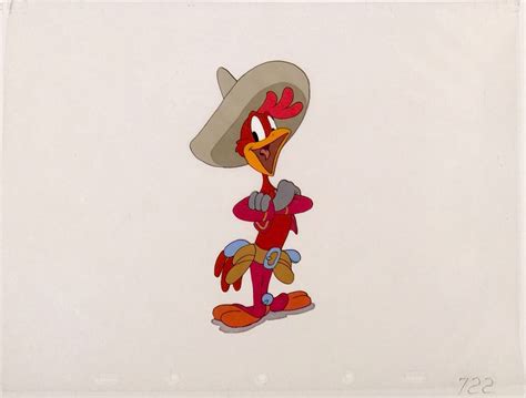 Animation Cel Of Panchito Pistoles From The Three Caballeros