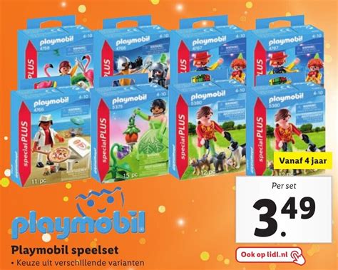 Playmobil Speelset Aanbieding Bij Lidl