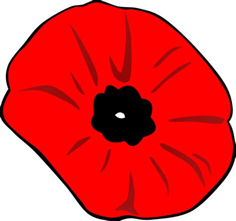 Poppy (Remembrance Day) - Openclipart