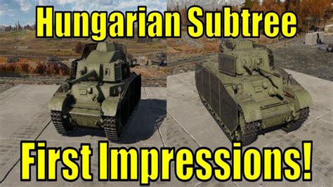 Hungarian Tank Subtree First Impressions Sons Of Attila Dev Server