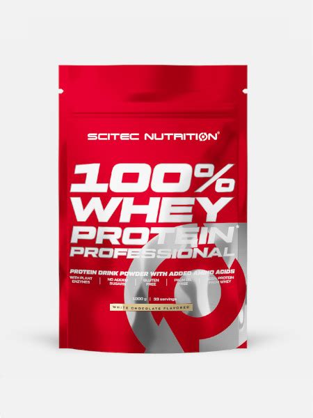 Scitec Nutrition 100 Whey Protein Professional Πρωτεΐνη Ορού Γάλακτος Χωρίς Γλουτένη με Γεύση