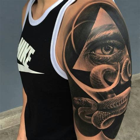 60 Superb Eye Tattoos For Shoulder