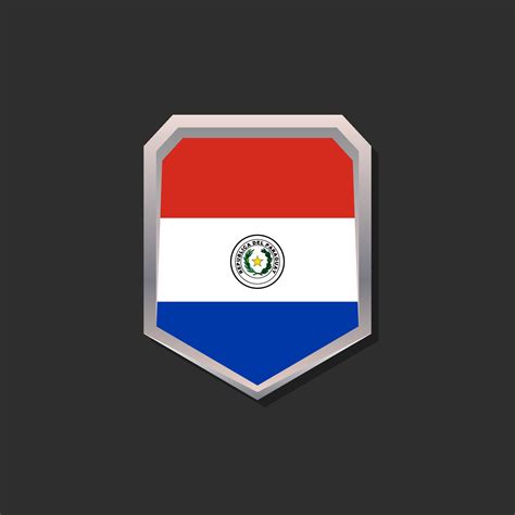 Illustration Of Paraguay Flag Template 13372273 Vector Art At Vecteezy