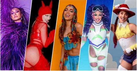 Veja Os Looks E Fantasias De Famosos Que Brilharam No Carnaval