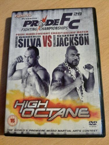 Pride Fc Fighting Championship 28 High Octane Dvd Mma Not Ufc