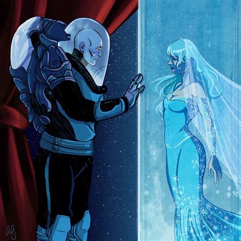 Mr Freeze And Nora Fries Batman Artwork Batman Artwork Batman Art