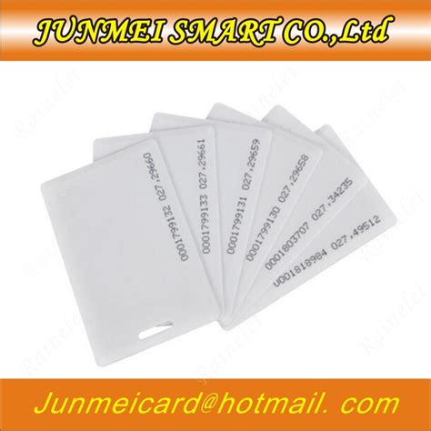 Pcs Rfid Card Tk Khz Rfid Card Em Thick Grandado