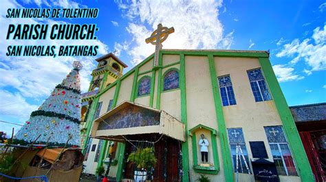 San Nicolas De Tolentino Parish Church San Nicolas Batangas YouTube