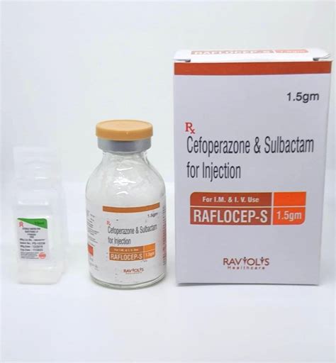 Cefoperazone 1000mg Sulbactam 500mg Injection At Rs 239 Vial