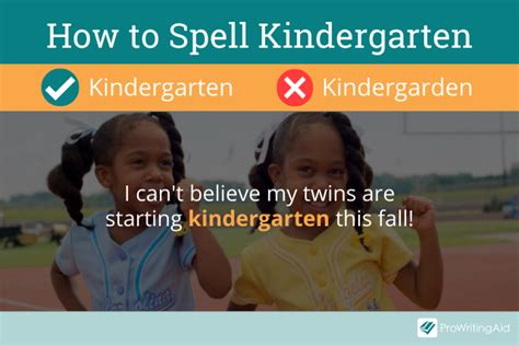 Kindergarden Vs Kindergarten Which Is Correct In English