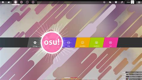 500 Menu Background Osu For Your Desktop Design