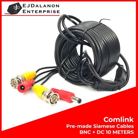 Comlink Pre Made Siamese Cables Bnc Dc M Pre Made Siamese Cables