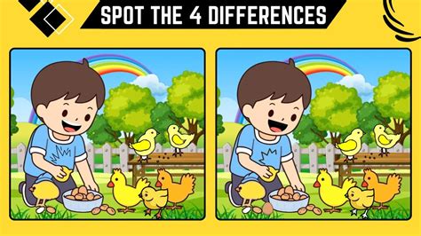 Optical Illusion Spot The Difference Picture Puzzle Game Only Sharp