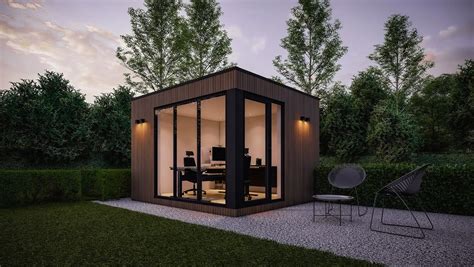 Cre Er Uw Ideale Werkplek In De Tuin Met Een Prefab Tuinkantoor Verior