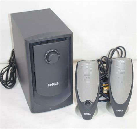 Dell 2 Computer Speaker Unit with Subwoofer – SET – Facilities Management