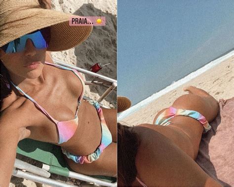 Deborah Secco Curte Dia De Sol Na Praia E Aproveita Para Renovar O