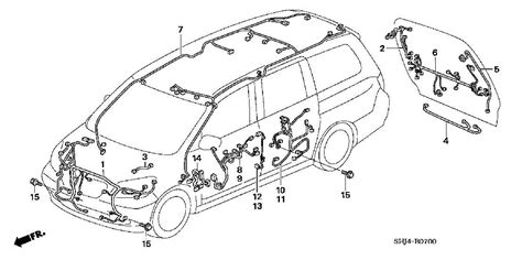 An Illustrated Guide To 2007 Honda Odyssey Parts