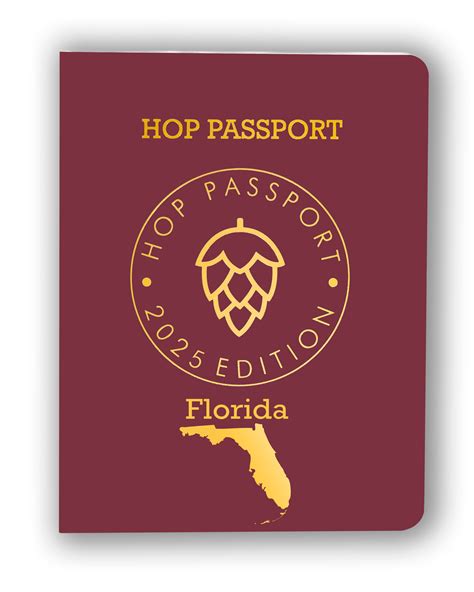 2025 Florida Physical Passport Hop Passport