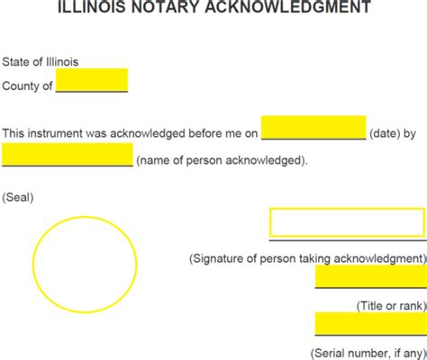 How To Become A Notary In Illinois Application How To Properly Fill