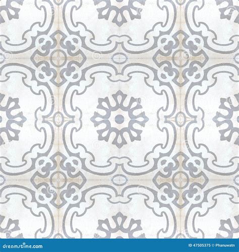 Vintage Style Floor Tile Pattern Texture Royalty Free Stock Photo