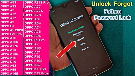 Oppo Mobile Ka Lock Kaise Tode Oppo Ka Lock Kaise Tode Unlock