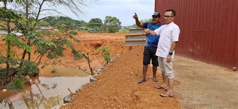 Atasi Banjir Wahyu Minta Pemko Batam Normalisasi Drainase Kabil