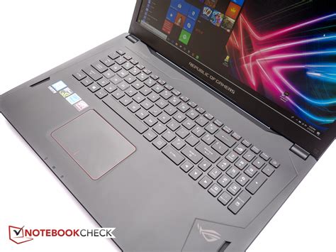 Asus Rog Strix Gl Vi I Hq Gtx Laptop Review