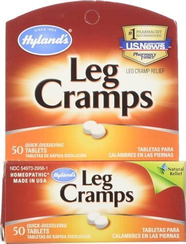 Hyland`s Leg Cramps Quick Dissolving 50 Ct Tablets Pack Of 2 Health And Household