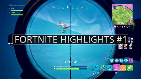 Fortnite Highlights #1 - YouTube